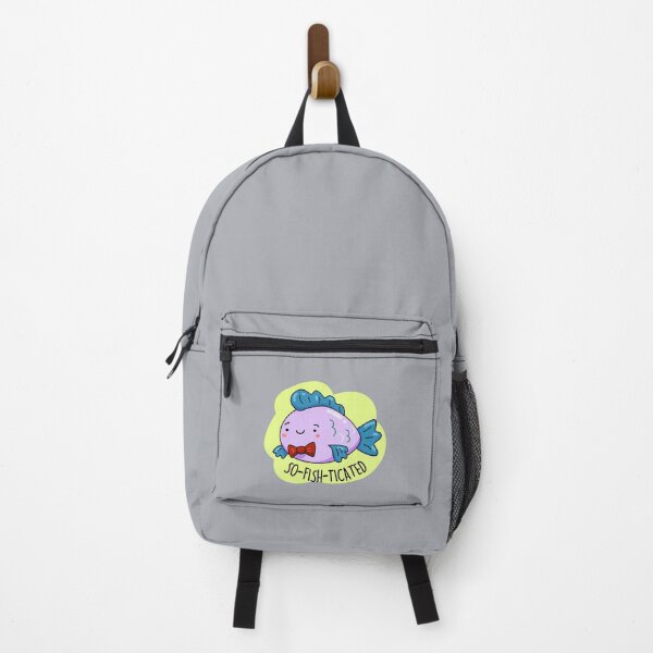 Item preview, So-fish-ticated Funny Sophisticated Fish Puns designed and sold by punnybone.