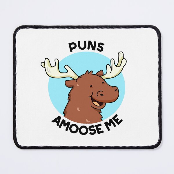 Item preview, Puns Amoose Me Funny Moose Puns designed and sold by punnybone.