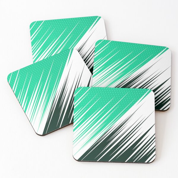 Item preview, Light Teal  White Abstract Art designed and sold by Tshirtstory.