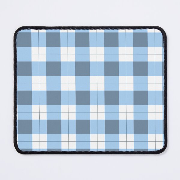 Item preview, Christmas Winter Blue Buffalo Plaid Check Pattern designed and sold by Tamas Das.