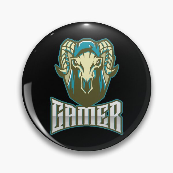 Item preview, Gamer with Bighorn Sheep Skull designed and sold by PRIVARSHU.
