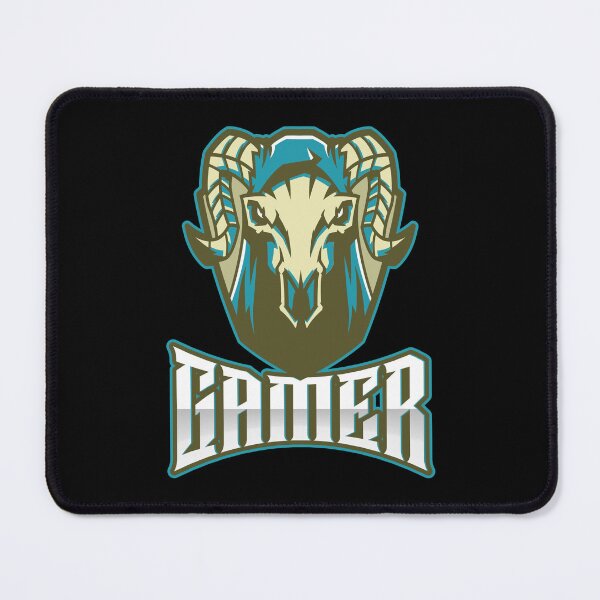 Item preview, Gamer with Bighorn Sheep Skull designed and sold by PRIVARSHU.