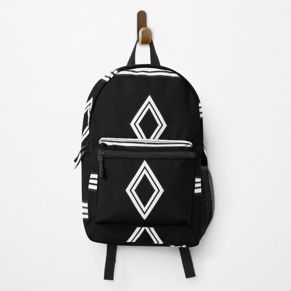 Item preview, Black with White Geometric Pattern, EZonTHEi designed and sold by EZonThei.
