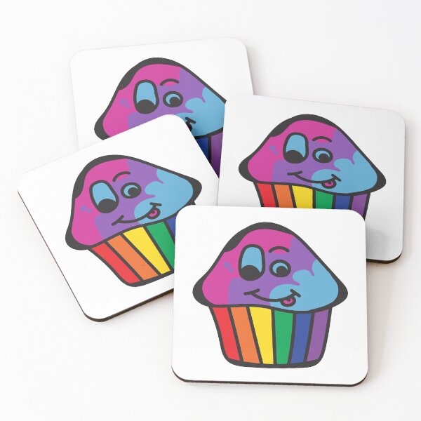 Item preview, Androgyne Pride Rainbow Cupcake designed and sold by BiOurPride.