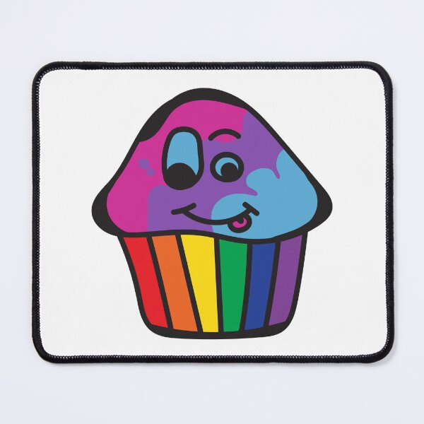Artikelvorschau, Androgyne-Stolz-Regenbogen-Cupcake entworfen und verkauft von BiOurPride.