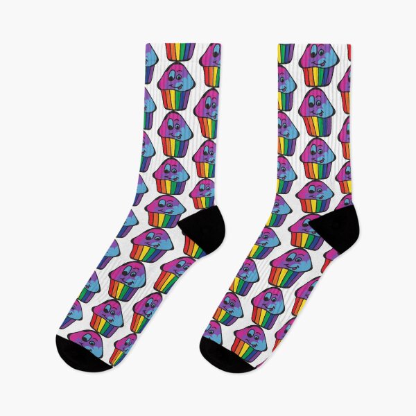 Artikelvorschau, Androgyne-Stolz-Regenbogen-Cupcake entworfen und verkauft von BiOurPride.
