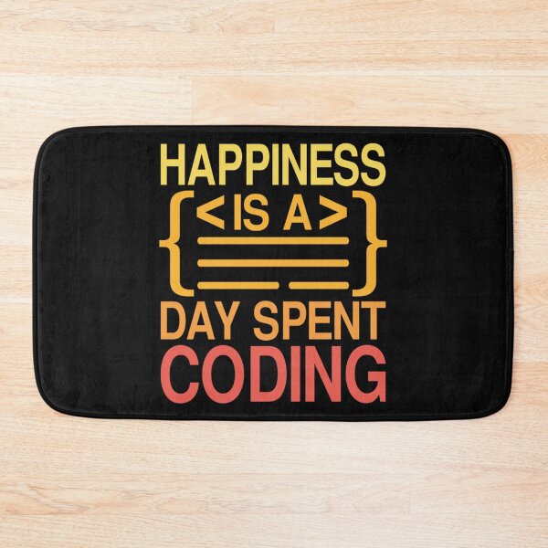 Item preview, Le bonheur est une journée passée à coder une citation en informatique pour les développeurs de logi designed and sold by CarlosKraus93.