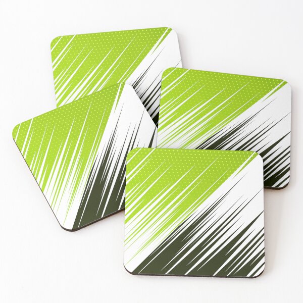 Item preview, Lime White Abstract Art  designed and sold by Tshirtstory.