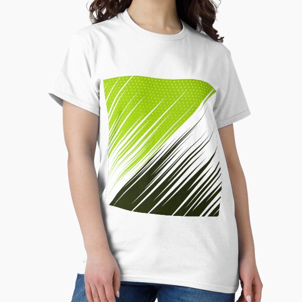 Item preview, Art abstrait blanc citron vert designed and sold by Tshirtstory.
