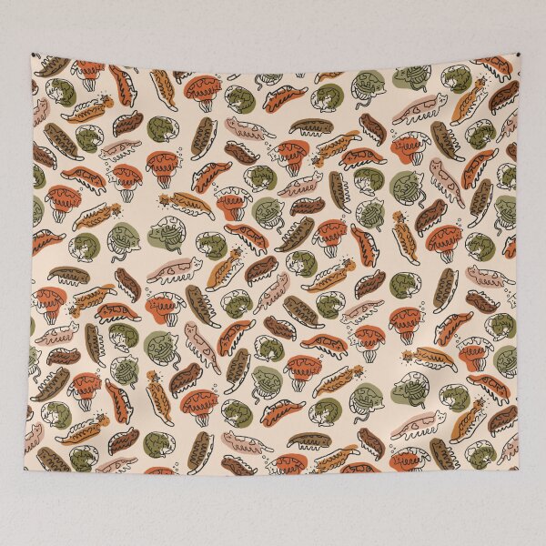 Item preview, Cat Tardigrade (Autumn) designed and sold by Yuka Deere.