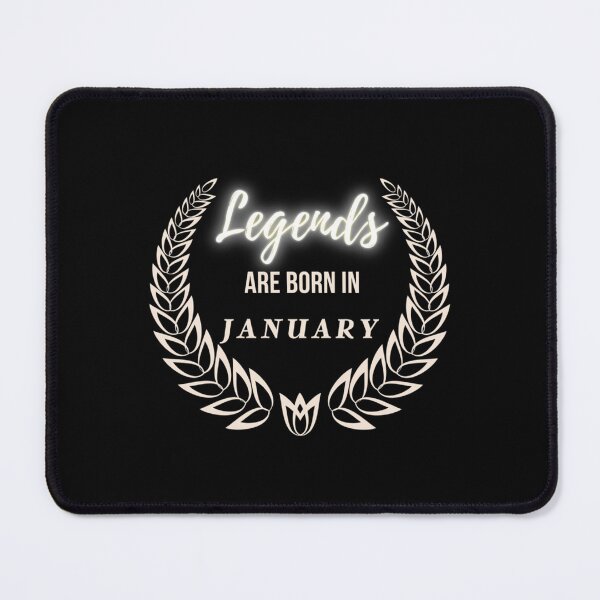 Item preview, Legends Are Born in January designed and sold by Jocelooper.