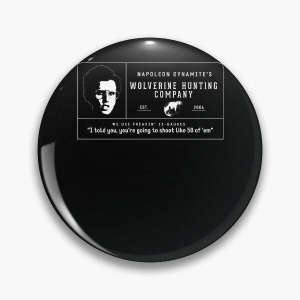 Artikelvorschau, Geschenkidee Napoleon Dynamite Wolverine Hunting Company Logo Vintage Retro entworfen und verkauft von SusanJunker480.