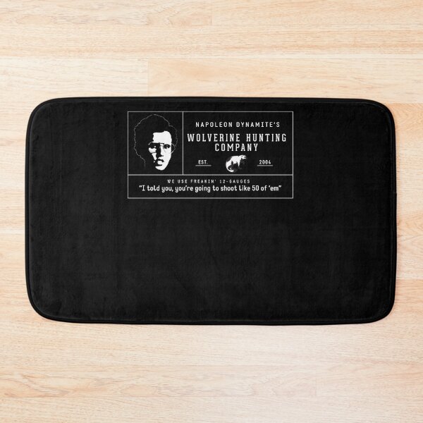 Item preview, Gift Idea Napoleon Dynamite Wolverine Hunting Company Logo Vintage Retro designed and sold by SusanJunker480.