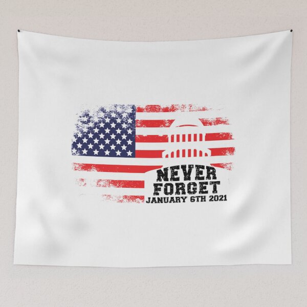 Item preview, Never Forget January 6th 2021 Capitol Riot        designed and sold by Jocelooper.