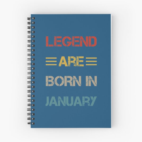Item preview, Legends Are Born In January   designed and sold by Jocelooper.
