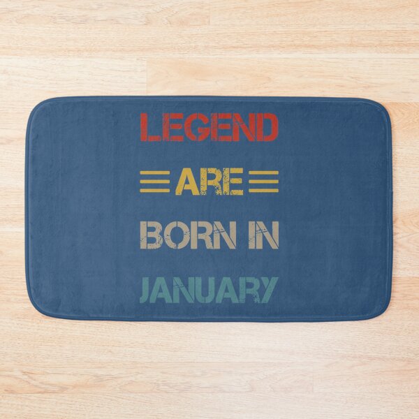 Item preview, Legends Are Born In January   designed and sold by Jocelooper.