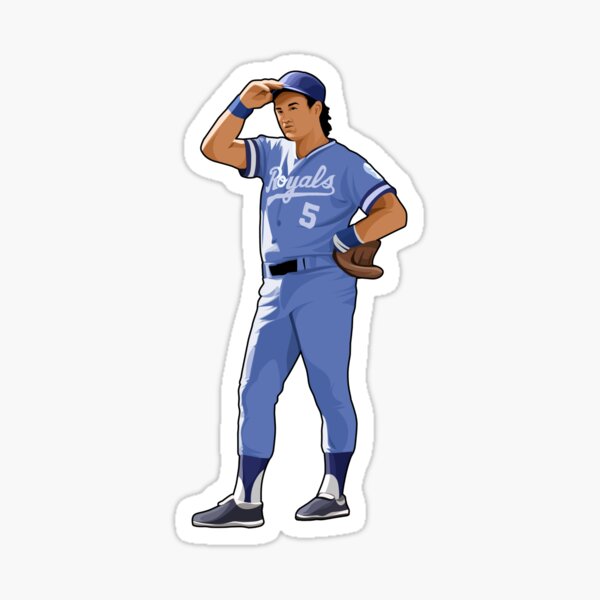 George Brett Kansas City Royals White MLB Fan Apparel & Souvenirs for sale