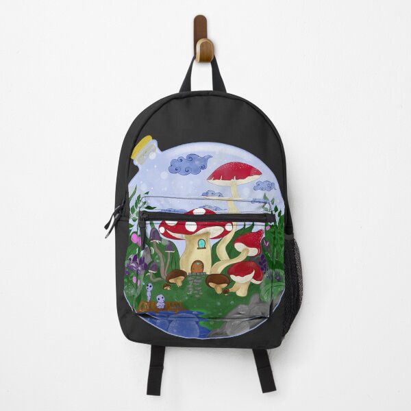 Item preview, Magic mushrooms forest world designed and sold by Mariia Berezhna.