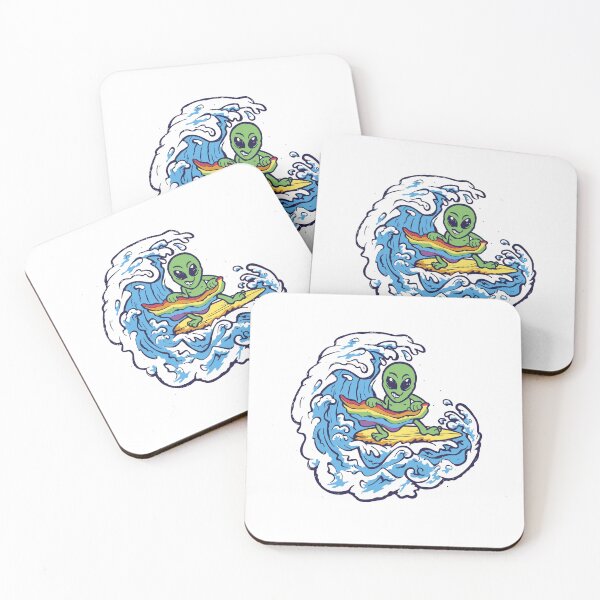 Item preview, alien surfer designed and sold by DerSenat.