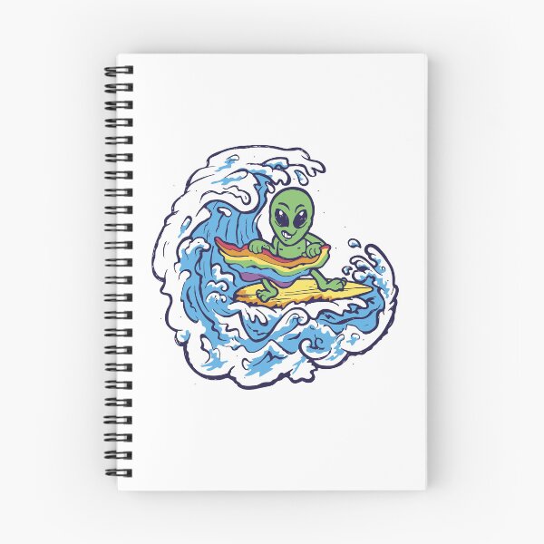 Item preview, alien surfer designed and sold by DerSenat.