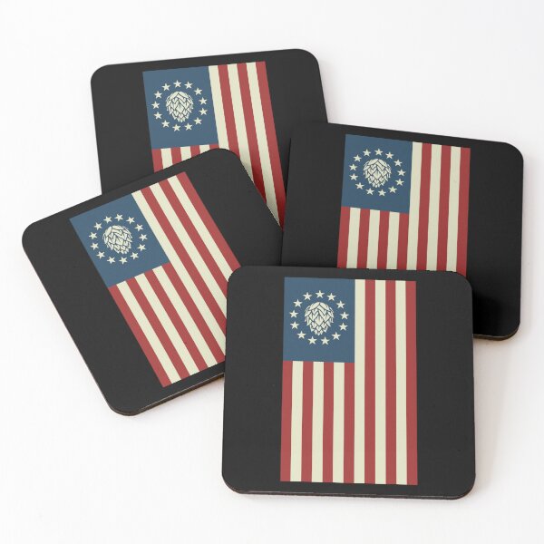Item preview, Star Spangled Patriotic Hops Beer Flag Classic T-Shirt designed and sold by verarheaf9.