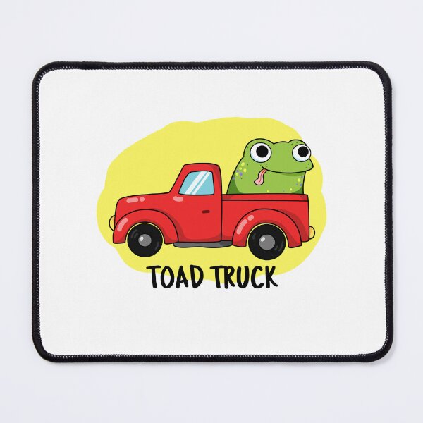 Item preview, Toad Truck Funny Tow Truck Puns  designed and sold by punnybone.