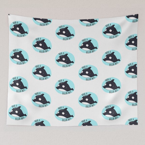 Item preview, Have A Killer Day Animal Pun designed and sold by punnybone.