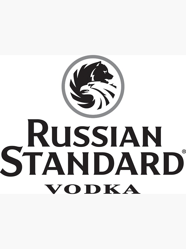 "russian standard vodka" Poster for Sale by arsoameyy Redbubble