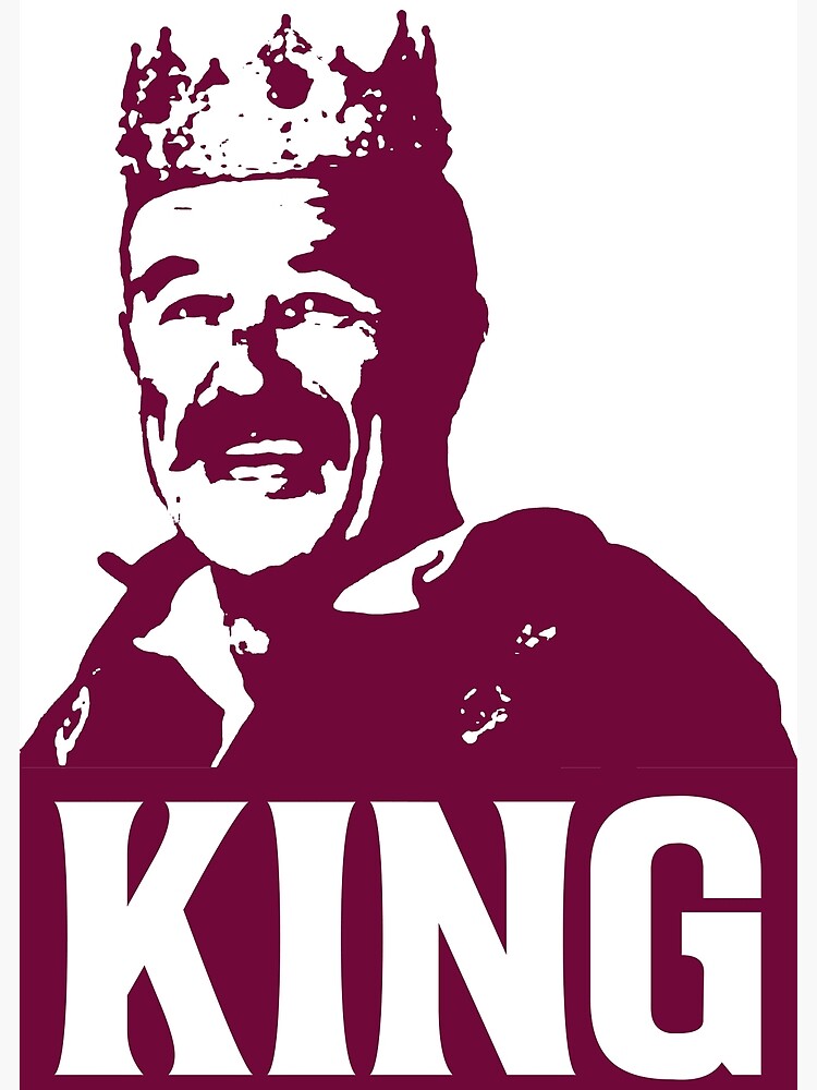 "King Wally Lewis" Poster for Sale by RetroFlow Redbubble