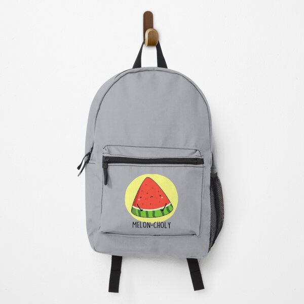 Item preview, Melon-choly Funny Sad Watermelon Puns  designed and sold by punnybone.