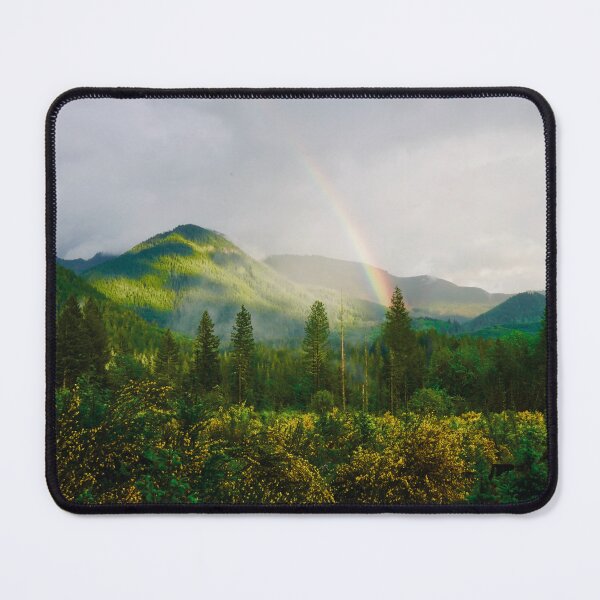 Item preview, Rainbow Over A Hilly Landscape designed and sold by Taceo10.