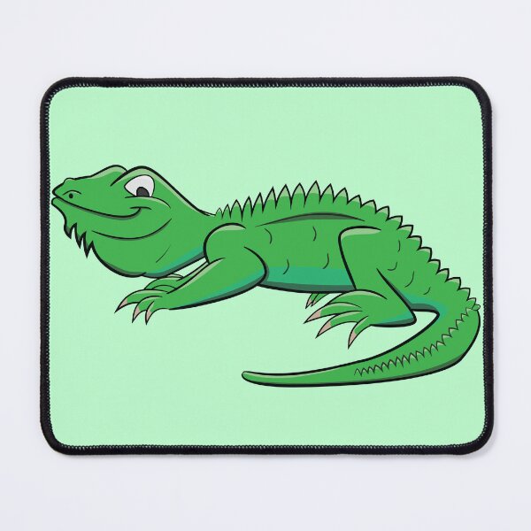 Item preview, Cartoon Light Green Lizard designed and sold by ETVdesign.