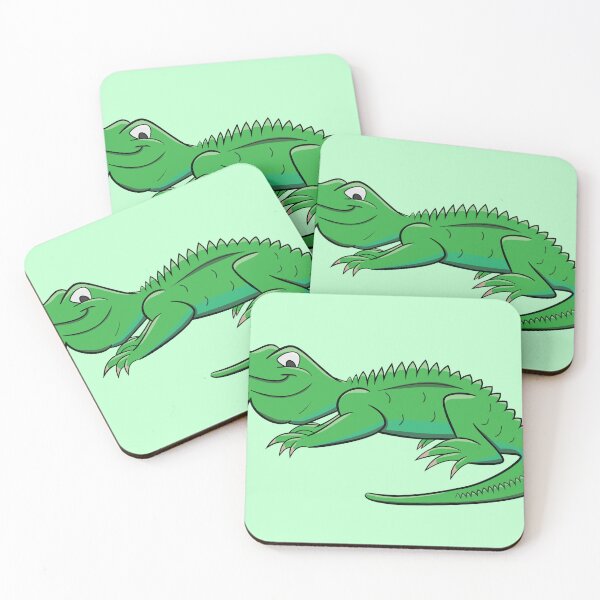 Item preview, Cartoon Light Green Lizard designed and sold by ETVdesign.