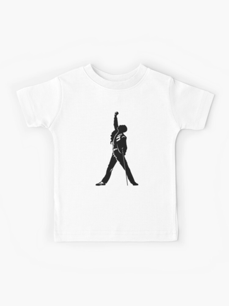 Freddie Mercury Silhouette Wembley 1986 " Kids T-Shirt Sale by AdamsLauren99 | Redbubble
