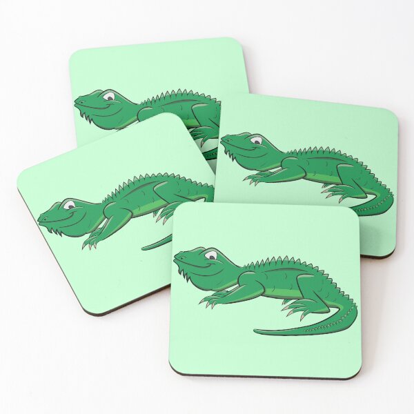 Item preview, Cartoon Green Lizard designed and sold by ETVdesign.