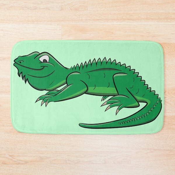 Item preview, Cartoon Green Lizard designed and sold by ETVdesign.