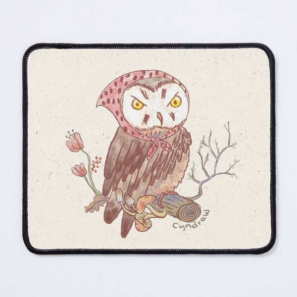 Item preview, Grumpy owl designed and sold by cyndraws.
