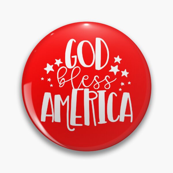 Item preview, God Bless America Patriotic American Cute 4th of July Gear designed and sold by DynamicDesign.