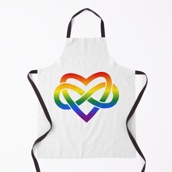 Item preview, Rainbow Heart Infinity  Pride Month designed and sold by TaylorGift.
