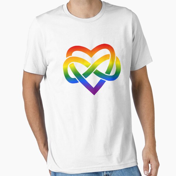 Item preview, Rainbow Heart Infinity  Pride Month designed and sold by TaylorGift.