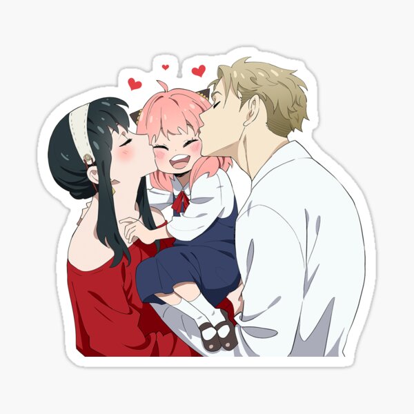 Spy X Family love  Sticker