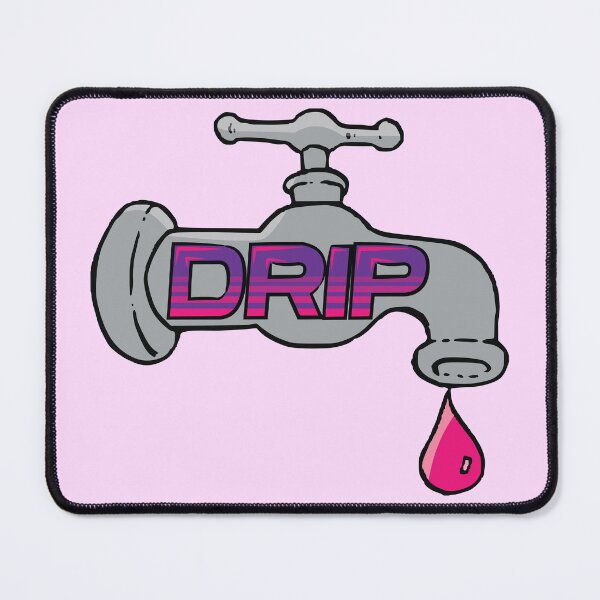 Item preview, DRIP Tap Pink Droplet designed and sold by ETVdesign.