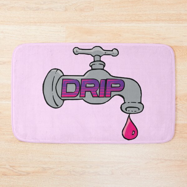 Item preview, DRIP Tap Pink Droplet designed and sold by ETVdesign.