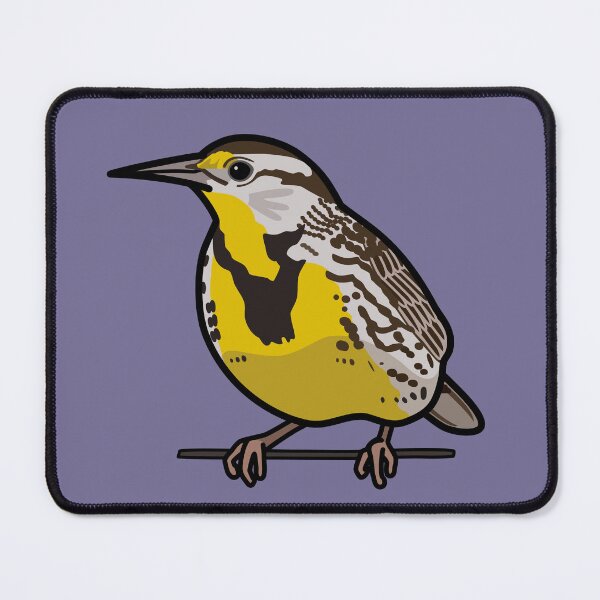 Item preview, Western Meadowlark State Bird Graphic Illustration designed and sold by ErinTerryIllus.