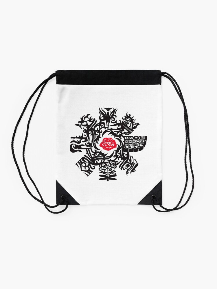 Discover Flower Chilli Root Drawstring Bag