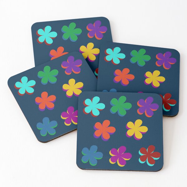 Item preview, Pretty Cheerful and Colorful Flower Pattern designed and sold by CreateShape.