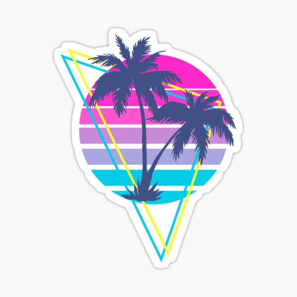 Item preview, Synthwave Sunset designed and sold by Mampoet.
