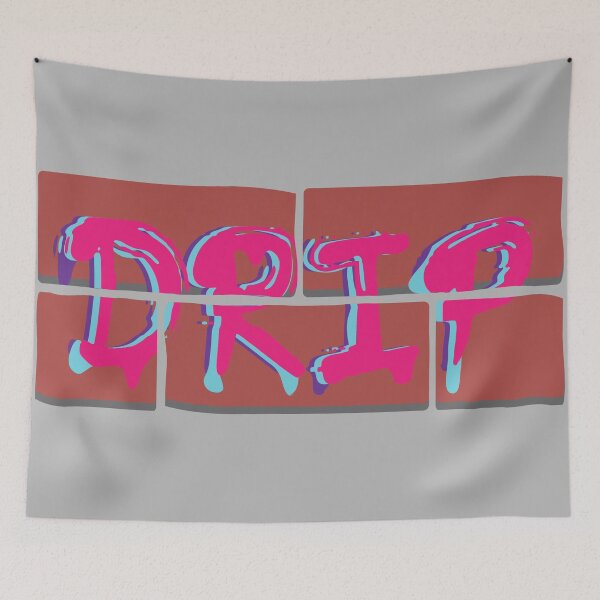 Item preview, DRIP Graffiti Brick wall designed and sold by ETVdesign.