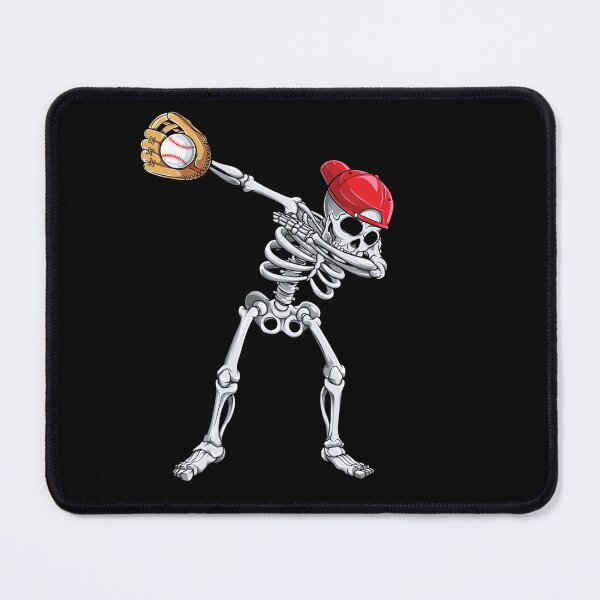 Item preview, Dabbing Skeleton Baseball Halloween Player Catcher Pitcher designed and sold by ElizabethxJime.