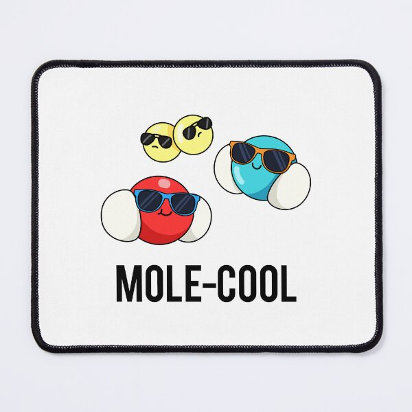 Item preview, Mole-Cool Funny Molecule Puns  designed and sold by punnybone.